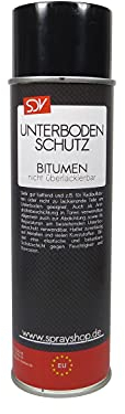 SDV Chemie Unterbodenschutz Bitumen Spray schwarz 12x 500ml UBS KFZ Auto