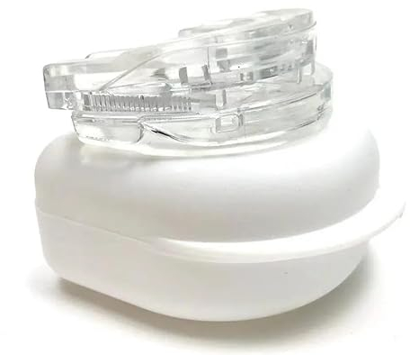 PHCOMRICH Schnarchen stopper, Lösungen zur Vorbeugung des Schnarchens,Molarism Night Sleep Mundschutz, verstellbare Nachtschlafhilfe Mundschutz