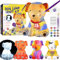 DIY-LAOESE Paint Your Own Dog Lamp Kit, Art Supplies Arts & Crafts Kit, Painting kit for Kids 6-12, Arts and Crafts for Kids Ages 8-12, Toys Girls Boy Birthday Easter Gift Ages 6 7 8 9 10 11 12+