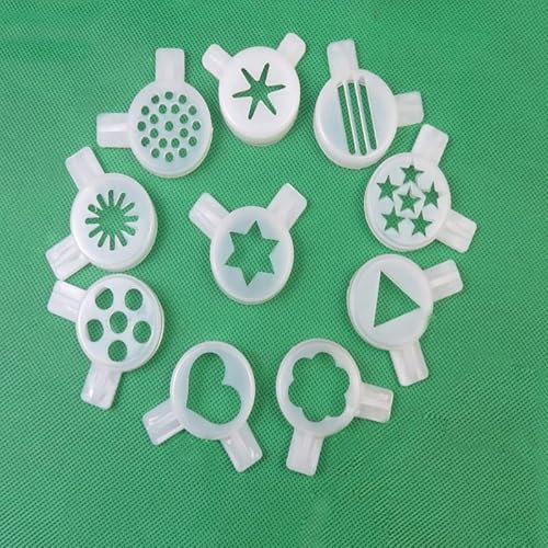 modèle de bouchon de crème glacée, Raccords de bouchons de modélisation for Machine à crème glacée molle, pièces de rechange, couvercles, accessoires de buse, diamètre intérieur 29mm, 10 pièces