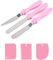 6 Pièces Spatules à Glaçage Coudées en Acier Inoxydable, Ensemble de Spatules à GlaçAge, Gâteaux Lissage Spatule Inox, Spatules Coudées à Pâtisserie pour la Propagation de la CrèMe, la DéCoration