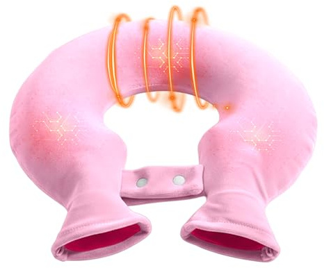 Bolsa De Agua Caliente En Forma De U,Compresa Térmica Impermeable Para Calor Y Frío - Bolsa Calentadora Para Hombros Y Cuello - Para Hogar, Invierno, Escuela, Viaje, Vacaciones, Apartamento