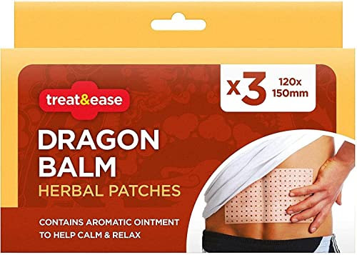 12pk Dragon Balm Herbal Patches