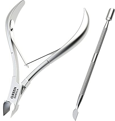 Professional Cuticle Trimmer & Nippers, Stainless Steel Nail Care Tool