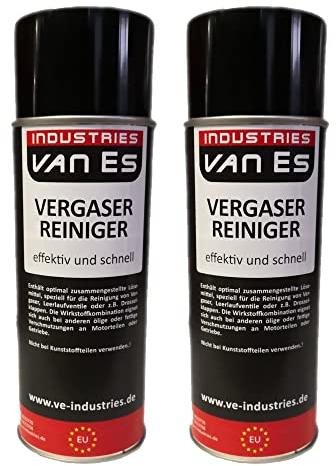 2x Vergaserreiniger Drosselklappenreiniger AGR-Ventilreiniger Spray 400ml Motor KFZ Reiniger