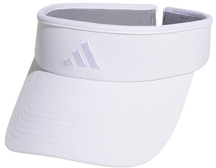 adidas Match visir för kvinnor, Vit/2,0, one size