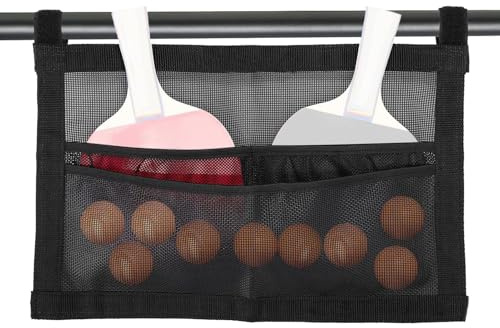 Genérico Racchette Pong | Accessorio sportivo leggero di grande capacità in rete - Organizer da ping pong, per interni, esterni, allenamento, club e scuola