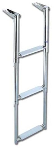 Trem Stainless Steel 3 Steps Telescopic Ladder 30 x 37-87.5 cm