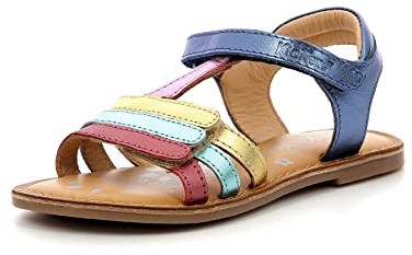 Kickers Mädchen Diamanto Sandale, Marine Metal Multico, 38 EU