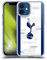 Head Case Designs Officially Licensed Tottenham Hotspur F.C. White 2023/24 Badge Soft Gel Case [Military Grade Protection] Compatible With Apple iPhone 12 Mini