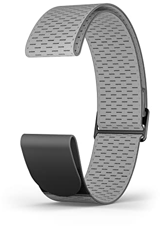 MOOFIT RA1 Ersatz-Armband für Herzfrequenzmesser, 24,5 mm, Armgurt-Ersatz, verstellbar bis zu 400 mm, schwarz, kompatibel mit Scosche, Polar, Wahoo, Coospo, Cateye, XOSS