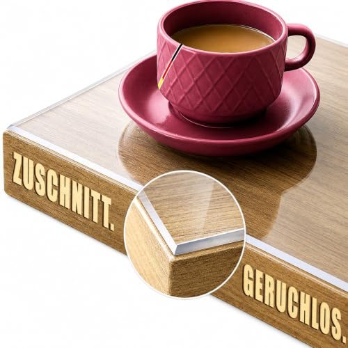 Floordirekt Lámina transparente para mesa de 2 mm - Imperial - Mantel con borde biselado en 45°, tamaño a elegir, fabricado en Alemania, protector de mesa (150 x 90 cm)
