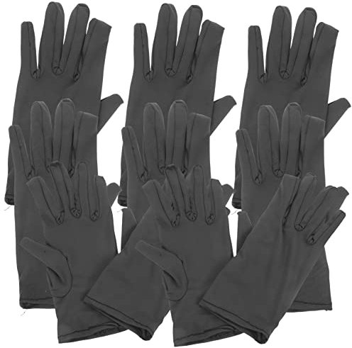 Artibetter Gartenhandschuhe 5er Set Robuste Bequeme Nicht-schnitthandschuhe Für Gartenarbeiten Weiß Groß Für Gärtner