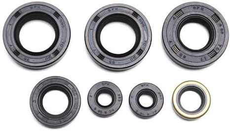 cyclingcolors 7x paraolio biella per moto, scooter, ciclomotore, compatibile con derbi senda gpr gilera smt rcr