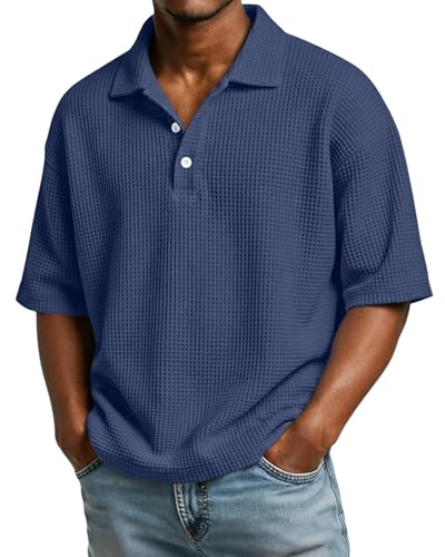 Polo Hombre Manga Corta Trabajo Deportivo Fincut Casual Polos para Hombre Moda Gym Running Slim Fit Camiseta