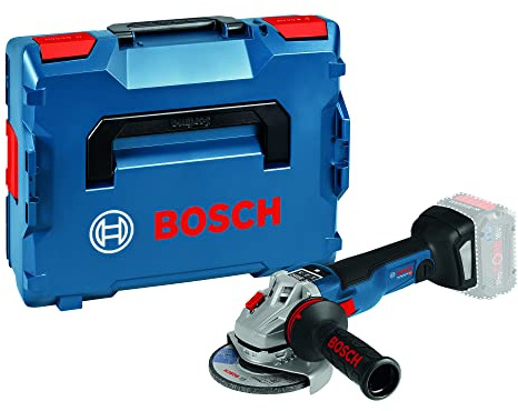 Bosch Professional 18V System Akku Winkelschleifer GWS 18V-10 SC (inkl. L-BOXX, ohne Akku/ Ladegerät)