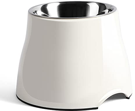 yoken Gamelles surélevées pour Chien, [prévention des Maladies des vertèbres] [Super antidérapant] Gamelle pour Chien avec Bol en Acier Inoxydable, gamelles de Nourriture pour Chiens de Grande