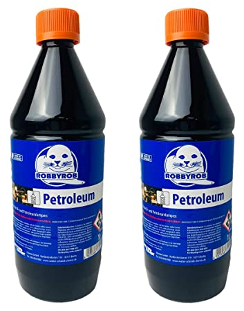 JaTop 2l Lampenoel Lampenöl Petroleum Petroleumheizung Petroleumofen Lampe Kamin Kerosin Reiniger Fackel Laterne Öl Gartenfackeln (8,45€ / L)