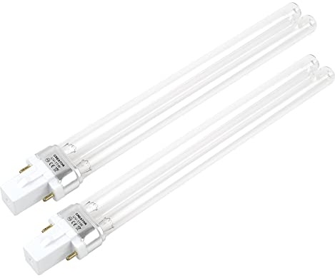 Forever Speed UVC Ersatzlampe Ersatzröhre UV Leuchtmittel Röhre für UVC Gerät G23 11 Watt 2 Stück