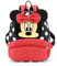 Forhome Minnie Mouse Rucksack für Kindergarten, Schulrucksack für 3-9 Jährige Jungen und Mädchen (Schwarz+Rot)