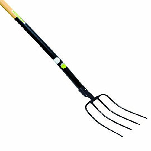 Verdemax 6177 140 cm 4 Dents Fourche avec Manche en hêtre FSC