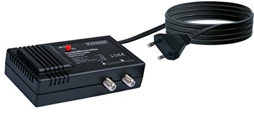 Schwaiger bn2212 531 47 – 862 MHz TV Signal Amplifier – TV Signal-Verstärker (F, AC, 50 – 60, 140 x 38 x 78 mm, Black)