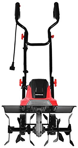 Goplus 17-Inch 13.5 Amp Corded Electric Tiller and Cultivator, Powerful Tillers w/ 9-Inch Tilling Depth, 6 Tines, Rototillers Tool for Garden Lawn Soil Digging