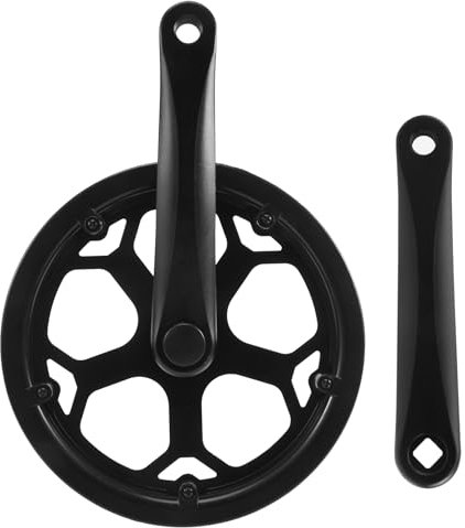 Nagoyuki Kurbelgarnitur für Fahrrad, klappbar, 48T, quadratisches Loch, 170 mm, CNC-Kurbelgarnitur für Fahrrad, Ritzel-Set