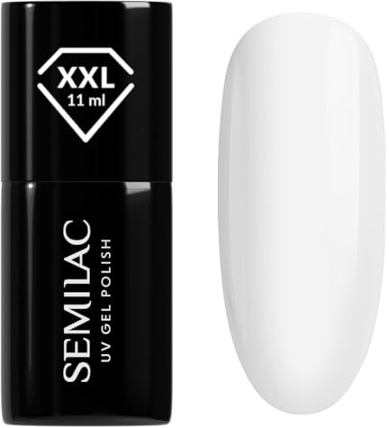 Semilac UV Nagellack Hybrid 001 Strong White 11ml