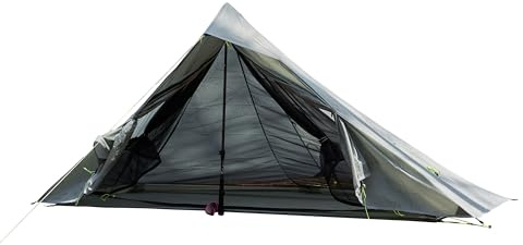 Nature Link Altair One - Tienda de campaña Ultraligera para 1 Persona, Impermeable, compacta, para 3 Estaciones, Refugio de Doble Pared para mochileros, Camping, Senderismo, Senderismo