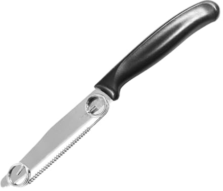 Pelador De Cocina - Cortador Rebanador De Verduras - Herramienta Con Cuchilla De Resorte Extraíble Para Piña Mango Naranja Kiwi Limón Maíz Col Uso Doméstico