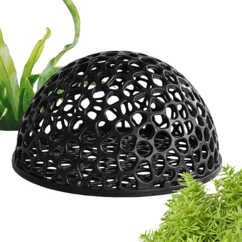 Cachette pour Crevettes d'Aquarium | Grotte De Reproduction pour Crevettes et Petits Poissons,Accessoire De Cache Creux pour Betta Et Tortues Aquatiques en Eau Douce Ou Salée