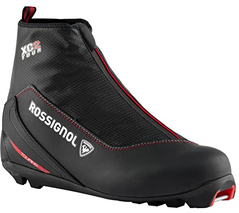 Rossignol XC-2 - Botas de esquí de fondo para hombre - Botas de esquí de nieve - Negro