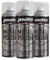 Jenolite Metallpolier-Aerosol, Industriequalität, Polierschaum, geeignet für Messing, Kupfer, Chrom, Edelstahl und Zinn, 3 x 400 ml, 3 Stück