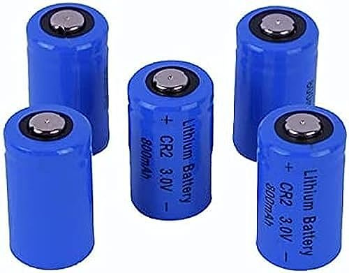 Batería De Litio Recargable Cr2 De 800Mah 3V para Dispositivo De Cámara del Sistema De Seguridad GPS,5 Unidades