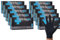 MTS Safety & Protection Einweghandschuhe M - 1000 Stück/Box Nitrilhandschuhe Schwarz Handschuhe Nitril - Einmalhandschuhe Puderfreie & Latexfreie Gummihandschuhe (M, Schwarz, 1000 Stück)