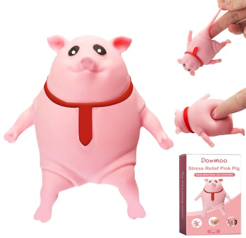 Piccolo Maialino Antistress, Maialino Creativo per la Decompressione, Maialino Squishy, Maiale Antistress Giocattoli, Giocattolo per Maialini, Giocattoli di Decompressione