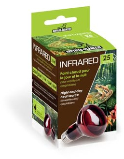 Reptiles Planet - Infrared - Ampoule Chauffante Infrarouge - 25 W