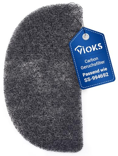 VIOKS Carbon Geruchsfilter Ersatz für Moulinex SS-994692 Filter für Moulinex Fritteuse AM480027 AM480070 AM480870 AM481010 und SEB Tefal FR460000 FR480015