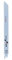Bosch Professional 25 Stück Säbelsägeblatt S 1122 EF Flexible for Metal (für Metall, 225 x 19 x 0,9 mm, Zubehör Säbelsäge)
