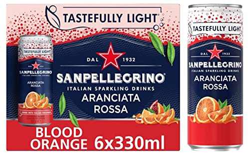 San Pellegrino Aranciata Rossa 6Pk Can 330Ml