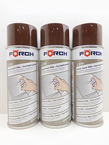 Förch SCHOKOLADENBRAUN BRAUN RAL 8017 LACK LACKSPRAY SPRAY SPRAYDOSE 400ML (3)