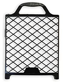 A.S. Création Abstreifgitter Farbgitter aus Kunststoff Abtropfgitter - Abstreichgitter für Farbe und Lacke - lösemittelresistent - schwarz - 909007