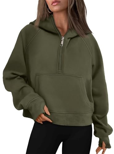 Timuspo Damen Kapuzenpullover Hoodie Sweatshirt mit Kapuze Pullover Pulli Langarmshirt Freizeit Sport Fitness Outdoor Casual Style