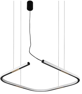 Luces cuadradas LED Luces Colgantes Minimalistas Luces de suspensión Luces de Sala de Estar,Luminaria
