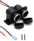 QWORK Auto Zigarettenanzünder Steckdose DC 12V wasserdichte Steckdose mit 60cm Anschlusskabel und Sicherung für Boote, Auto, Motorrad (Doppelport)