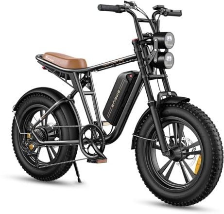 ENGWE M20 Bici Elettrica Per Adulti, Batteria Rimovibile Da 48V 26AH/13AH, Bicicletta Elettrica Fuoristrada, Pneumatici Larghi Da 20 * 4.0, Fino a 150KM Doppia Sospensione(Batteria singola, Nero)