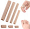 Lot de 3 protections d'orteils en silicone - Grand orteil - Découpable - En silicone - Protection des orteils - Mousse de protection des orteils - Coussinets d'orteils pour callus - Élimination des