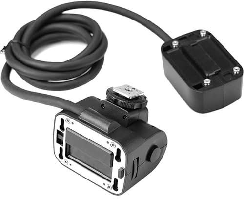 Godox EC200 II Extension Flash Head Adapter para Godox AD200 Pro II con Cable de 2 Metros, inclinación hacia Arriba de 90°, Zapata fría con Rosca 1/4-20