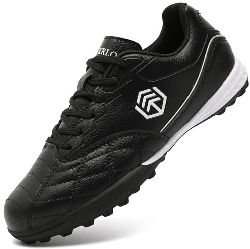 PiDaGlobal Boys Football Boots Kids Girls Club Firm Ground Soccer Shoe Astro Turf Trainers Athletics Sport Futsal Shoes Teenager Profession Competition Indoor Outdoor Sneakers